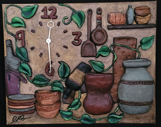 Bistro Vibe- Time Sculpture Collection